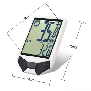 Không dây không thấm nước 3in1 đa chức năng xe đạp đi xe đạp Máy Tính Đồng hồ tốc độ đo dặm với cảm biến thông minh - Product Image 5