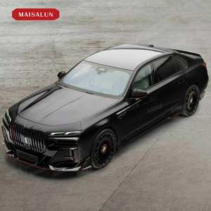 Kit carrosserie en fibre de carbone 2023 + <span class=keywords><strong>7</strong></span> série <span class=keywords><strong>G70</strong></span> pour BMW avec mise à niveau lèvre avant diffuseur arrière jupes latérales Spoiler Bodykit - Product Image 4