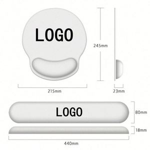 Pad Rest <b>Large</b> Mousepad(10.6'' X 9'') Wrist Support <b>Mouse</b> <b>Mat</b> With Non-Slip Base Pain Relief for Laptop Gifts - Product Image 3