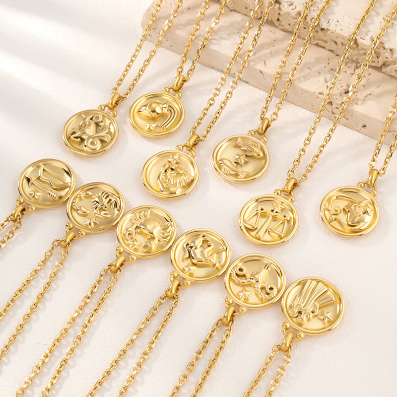 High End Luxury Pendant Necklace Stainless