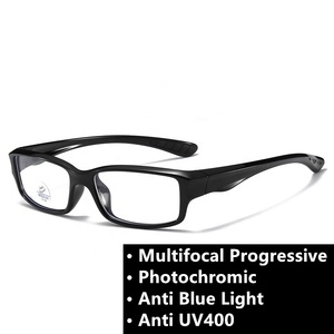 Lunettes photochromiques dioptrie +2.00 +2.50 1.5 pour lecture uniquement, anti-lumière bleue, écran numérique anti-reflet, pêche, intérieur/extérieur 2026 - Product Image 2
