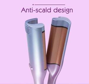 Ptc Kachel Koreaanse Haarstyling Gradiënt Kleur Krultang Salon 28Mm Big Wave Hair Crimper Krultang - Product Image 3