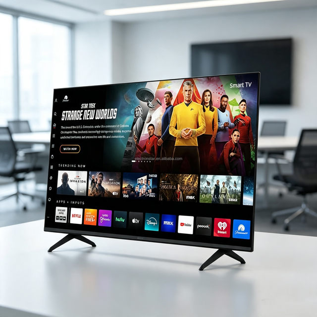 17 Inch Full HD Smart LED TV Android Quad Core IPS Hard Screen Eye Care Display Built in WIFI Screen Cast Multi Ports Hot Sale