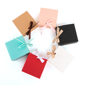 Customize Logo Rigid Cardboard Boxes Recycled Kraft Paper Folding Boxes Gift Boxes for Packaging