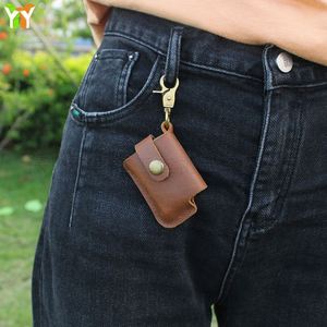 Hr Stocked Pu Leather Cover Durable Classy Pouch Anti Scratch <b>Lighter</b> Waist Case for Outdoor - Product Image 2