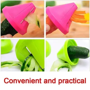 <b>Kitchen</b> Rotating ShredderSpiral Peeler Manual Vegetable Slicer Fruit Potato Radish Grater <b>Kitchen</b> Gadgets <b>Kitchen</b> <b>Accessories</b> - Product Image 2