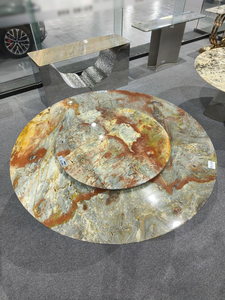 Mesa cuadrada de piedra de lujo Muebles de piedra personalizados de primera calidad para mesas de comedor elegantes para hoteles y hogares Fabricante superior - Product Image 5