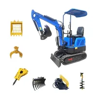 LIVRAISON GRATUITE Accessoires pour excavatrices 3.5 tonnes Accessoires pour excavatrices sur chenilles Farm New Crawler Digger