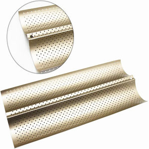 Bandeja De Hojas Pan Para Hornear Bandejas Panaderia Aluminio <span class=keywords><strong>Sartenes</strong></span> Acero Inoxidable Francesa Horno 6 Moldes Malla - Product Image 5