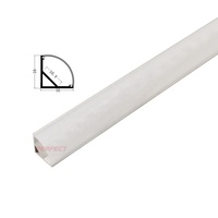OEM 공장 LED 알루미늄 단면도/LED 45 도 V 모양 구석 단면도 알루미늄 채널 지구 표시등 막대 상자