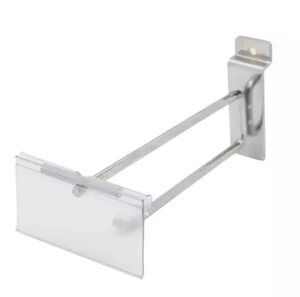 Carbon Steel Chrome-Plated <b>Display</b> Hanging <b>Hook</b> Pegboard Metal Trough Plate for Supermarket <b>Display</b> Wallboard - Product Image 1
