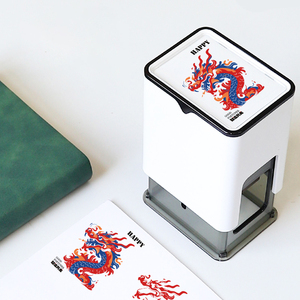 Usine de tampons colorés, vente en gros, conception de <span class=keywords><strong>logo</strong></span> personnalisée, <span class=keywords><strong>tampon</strong></span> multicolore CMYK - Product Image 4