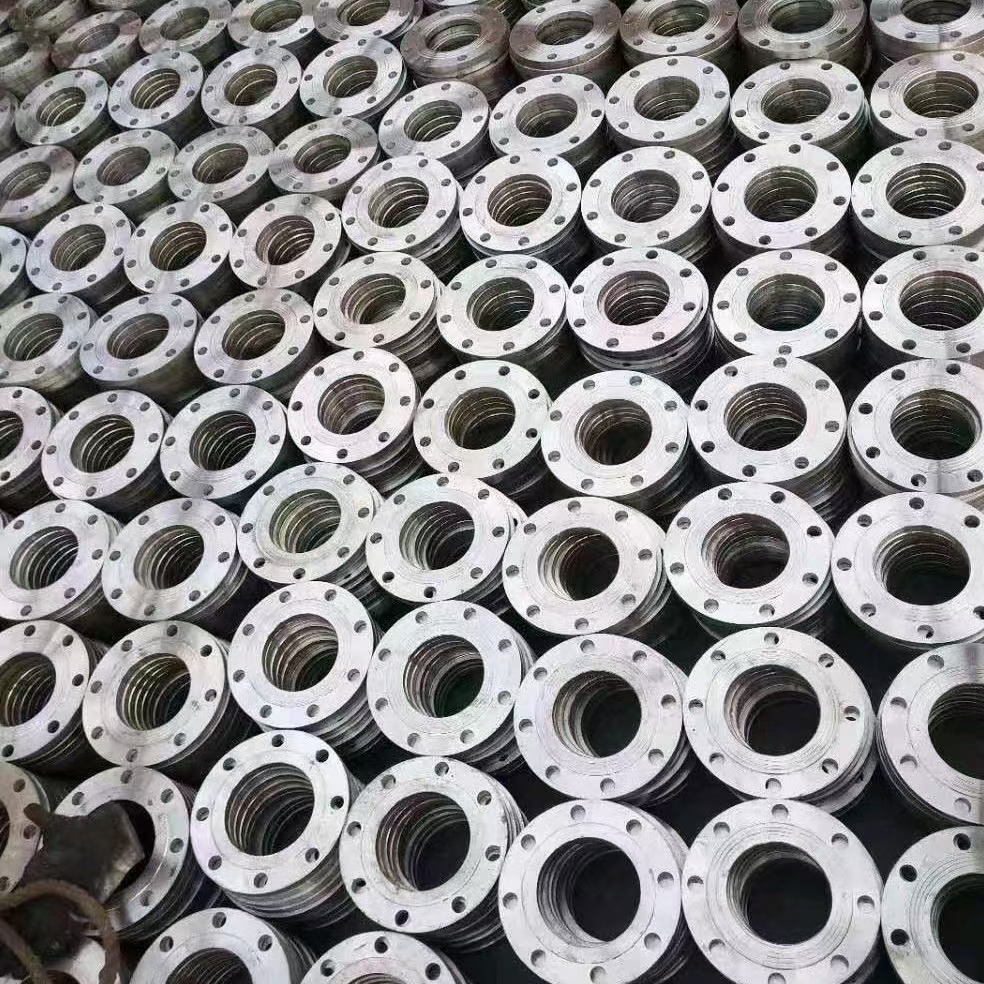 5 inch full size sanitary stainless steel 304 316L ASTM forged threaded drainage pipe fittings flange