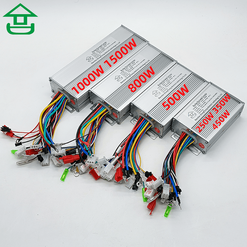 Factory Sales E Bike Controller 24V 48V 60V 64V 72V Bicycle 250W to 1500W for Brushless Dual Mode Motor Scooter Tricycle