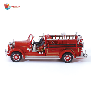Lucky Die Cast 1935 Mike 75BX camion de pompiers 1/43 modèle moulé sous pression jouets échelle en métal modèle alliage voitures pour Collection - Product Image 2