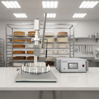 Trancheuse à gâteau au fromage manuelle à ultrasons Cheersonic, moteur 220V pour usage en boulangerie