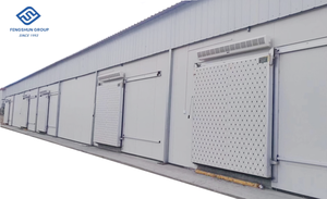 Chambre froide modulaire de viande et pièce de congélateur avec des machines de réfrigération pour le poulet et le poisson - Product Image 6