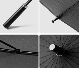 <span class=keywords><strong>Parapluie</strong></span> de qualité supérieure, personnalisé avec logo, résistant au <span class=keywords><strong>vent</strong></span>, 24 baleines, extra large, toutes saisons, pour cadeaux promotionnels d'entreprise - Product Image 4