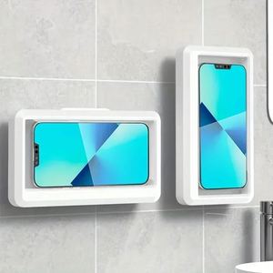 360 Degree Rotatable Anti-Fog Waterproof Mobile Phone Case with Holder Touch-friendly Bathroom <b>Shower</b> Phone <b>Accessory</b> - Product Image 3