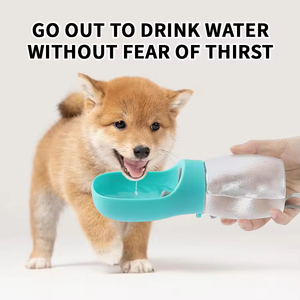 2025 OEM ODM Original Factory Patent Customization Lightweight Portable Pet <b>Dog</b> Water <b>Bottle</b> Eco-Friendly ABS Pet <b>Bottle</b> - Product Image 2
