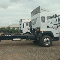 FAW JK6 6X4 Chassis Truk Kargo LHD E5 Diesel Truk Lorry Atap Datar dengan Harga Terendah