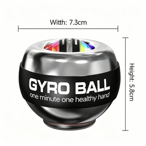 Giroscopio de Mano de ABS Ligero con 5 Colores y RPM Ajustables, para Entrenamiento de Fuerza, Uso Doméstico, Fortalecimiento de Muñecas - Product Image 6