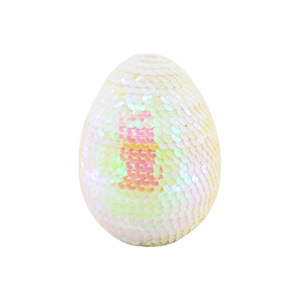 Venta caliente huevos de poliespuma de Pascua con huevos de pie de lentejuelas para decoración de Pascua - Product Image 6