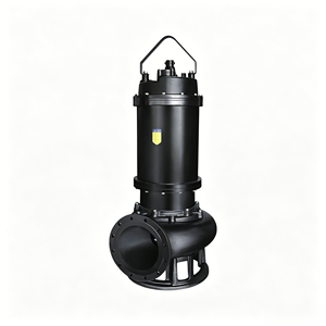 Pompe <span class=keywords><strong>submersible</strong></span> <span class=keywords><strong>pour</strong></span> eaux usées 7,5 kW, à haut débit et haute pression WQD, corps en fonte avec bride standard, disponible immédiatement - Product Image 1