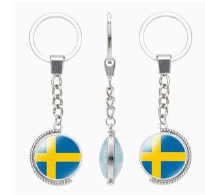 Llavero con Gema del Tiempo de Noruega, Productos Nuevos, Llavero con Gema del Tiempo con Banderas de Países de Europa - Product Image 2