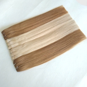 Alibaba Trade Assurance Full Cuticle Aligned Russian Human Hair Weft Hair <strong>Weave</strong> - Product Image 2