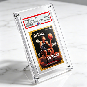 Factory Custom Clear <b>Acrylic</b> Graded Card Display <b>Frame</b> Easy Assembly TCG Baseball Card Holder for Collectibles - Product Image 4