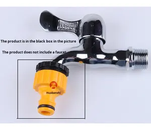 Fabricant Fournitures Ménage Lavage de Voiture 1/2 3/4 <span class=keywords><strong>Adaptateur</strong></span> Mamelon <span class=keywords><strong>Robinet</strong></span> Connecteur Plastique pour la Maison Machines à <span class=keywords><strong>Laver</strong></span> de Voiture - Product Image 5