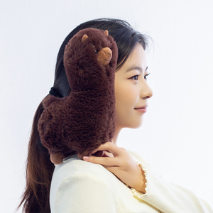 Peluche Realistico di Alpaca Crespo, Giocattolo di Peluche Animale, Regalo per Bambini - Product Image 3