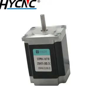HYCNC 모터 Ac 모터 공장 23mm Nema 23 2nm 하이브리드 CNC 스테핑 2nm 100% 오리지널 레이저 커팅 머신, 포장 기계