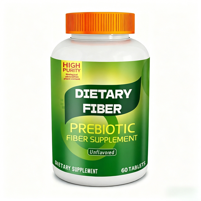 Custom Formula Dietary Fiber Supplement Private Label Prebiotic Fiber Pills Tablets