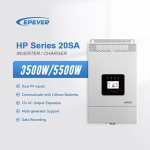 Convertisseur solaire hybride à onde sinusoïdale pure <span class=keywords><strong>EPEVER</strong></span> 3,5 kW 5,5 kW 48 V 220 V 230 V monophasé, hors réseau, avec MPPT intégré - Product Image 1