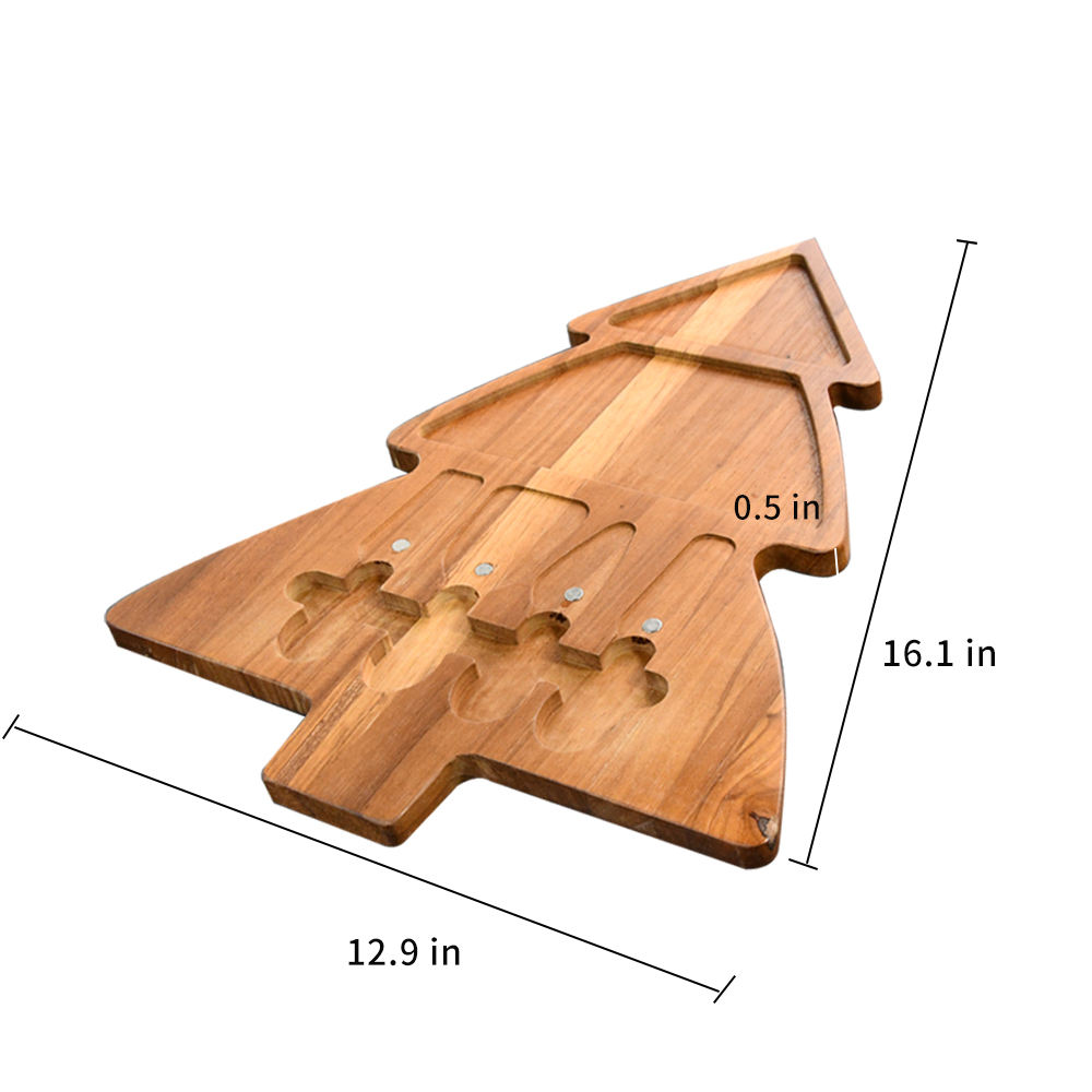 tree shape cheease board