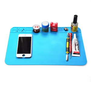 Watch Repair Work Pad Soldering Station Heat Resistant Pad Watch Repair Non-slip <b>Silicone</b> Mat for Watchmaker <b>Tool</b> - Product Image 1