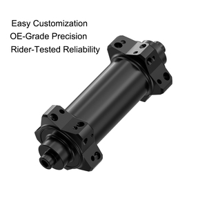 Ferei CH2024-B Ensemble de moyeux de performance ultraléger 20/24H J-Bend 1:1 Drive 4-Pawl en alliage d'aluminium à dégagement rapide 273g pour disques avant/arrière - Product Image 4