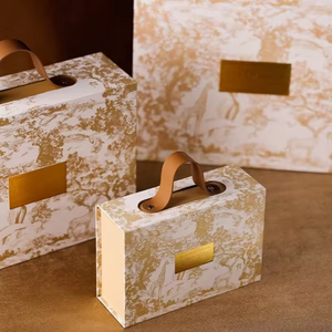 Custom Printing Wedding Gift Box for <b>Sweets</b> Candy <b>Packaging</b> Paper Gift Boxes With Ribbon Custom Boxes with Logo <b>Packaging</b> - Product Image 4