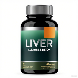 OEM özel etiket fabrika kaynağı kadınlar ve erkekler için temiz kapsül karaciğer 70 kapsül destek sağlık üreticisi karaciğer - Product Image 2