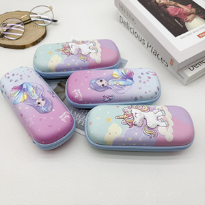 Estuche de <span class=keywords><strong>gafas</strong></span> portátil resistente a la presión para <span class=keywords><strong>mujer</strong></span> con logotipo personalizado Empaquetado de <span class=keywords><strong>gafas</strong></span> para miopía con personalidad para estudiantes - Product Image 4