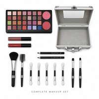 Maange — Kit de maquillage professionnel, ensemble de cosmétiques, boîte pour fard à paupières, pinceaux de maquillage, Palette de cadeau