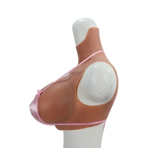 Col haut G Cup Silicone Breast Formes Artificielles Faux Seins pour Drag Queen Transsexual Shemale MTF - Product Image 3