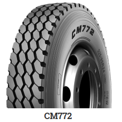 New 325/95R24 CM772 Heavy Duty Truck Tires-Ballast-Resistant Stone Rejector <b>Maximize</b> Casing Durability - Product Image 6