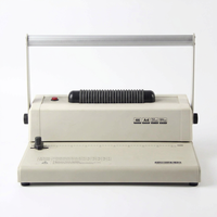 COLORDOWELL WD-S15 Machine à relier manuelle de bureau pour spirales, largeur 300 mm, format A4