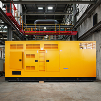 Groupe électrogène diesel conteneurisé à cadre ouvert, silencieux, refroidi par eau, 1000 kW/1250 kVA, alimenté par moteur Yuchai, 50/60 Hz, avec option ATS