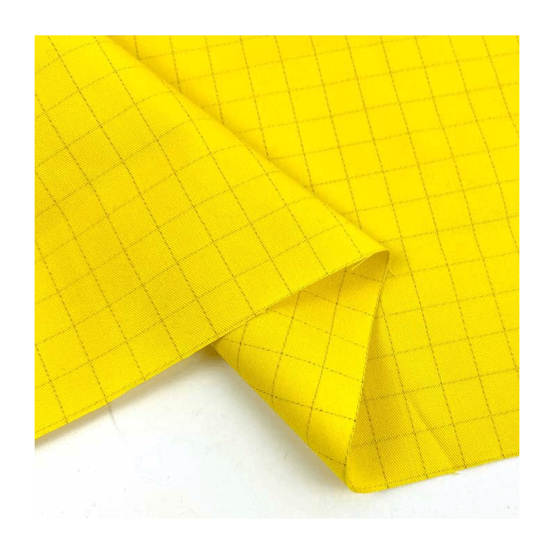 В наличии, высокое качество, хлопок CVC 60%, 40% полиэстер, 3/1 саржа, Антистатическая Рабочая Ткань для рубашек