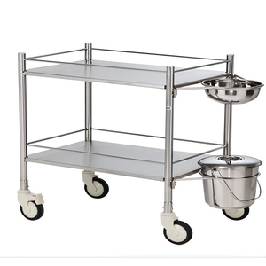 Vente exclusive de mobilier hospitalier de qualité supérieure, chariot à pansements en acier inoxydable à prix de marché raisonnable - Product Image 6