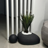 Créez votre oasis : Magnifique arbre bonsaï artificiel à partir de diverses plantes en pot pour la décoration intérieure.